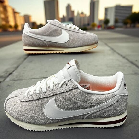 Nike Other - Nike Cortez SE College Gray Sail Sneakers Men's 9 BNIB Retro Classic